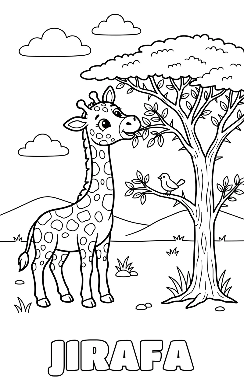 dibujo de animales para colorear