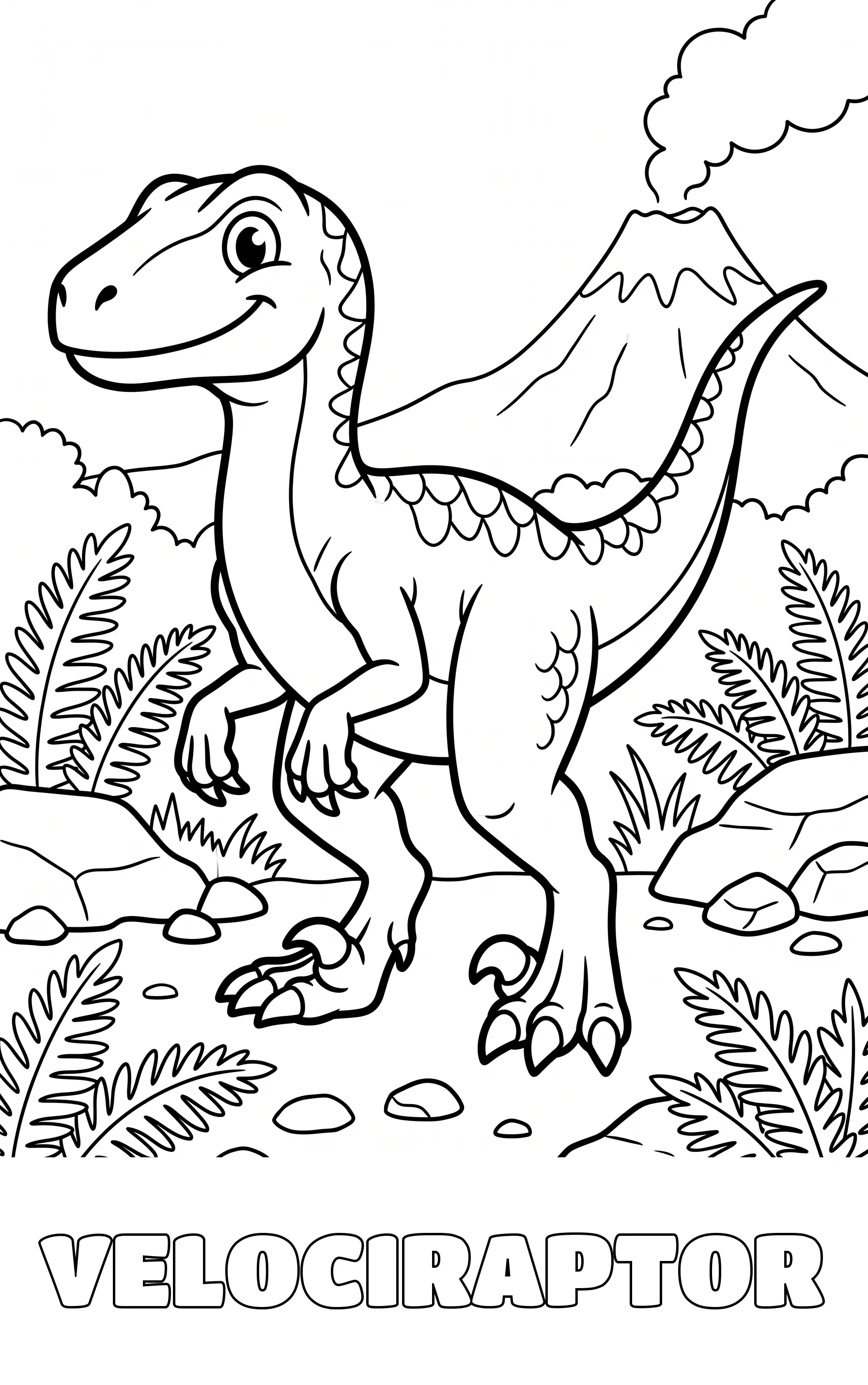 dinosaur coloring page to print