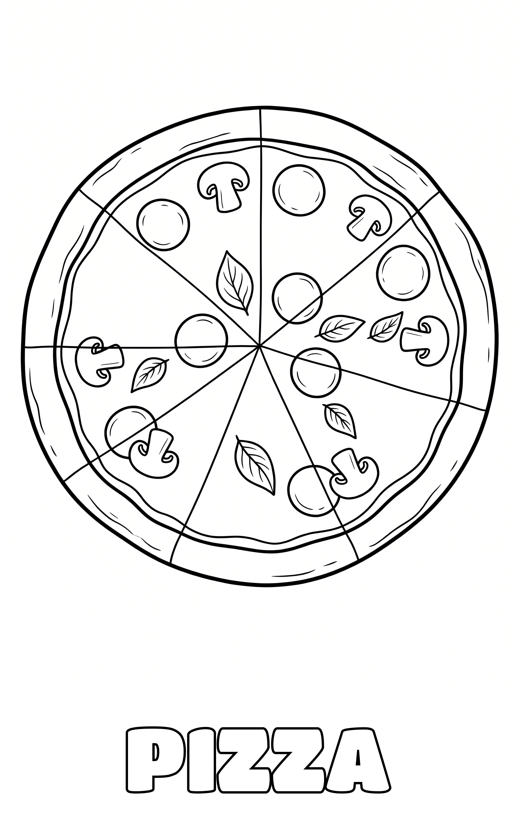 food coloring page to print