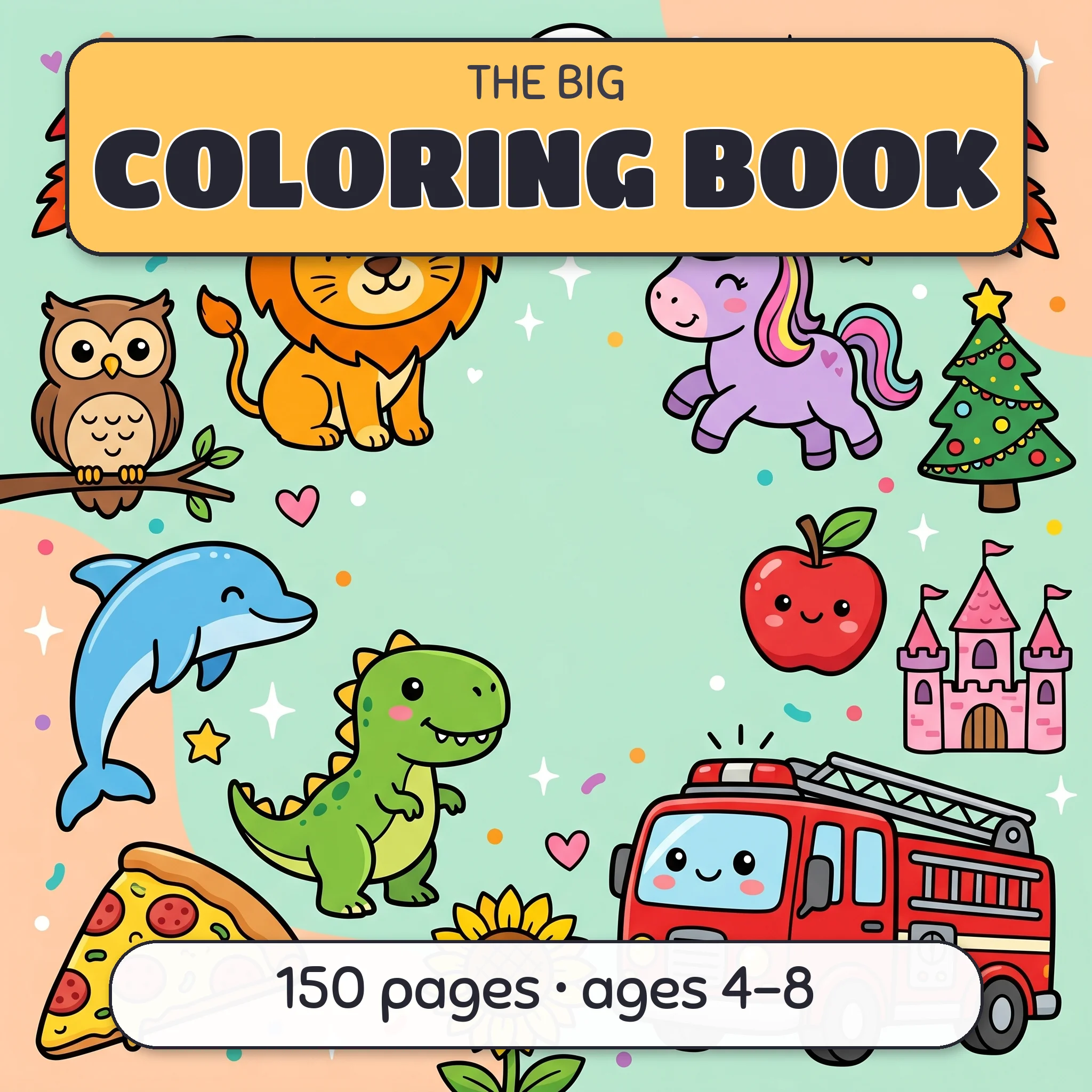 The Big Coloring Book cover