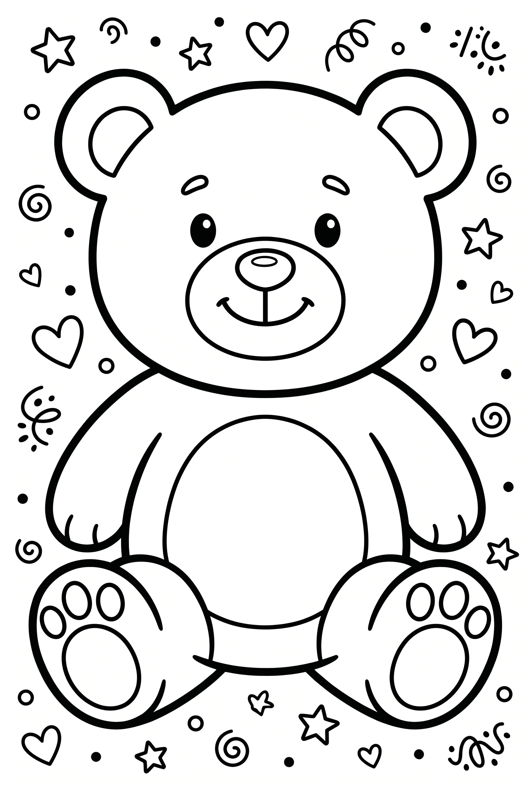 Toys coloring page sample from The Big Coloring Book